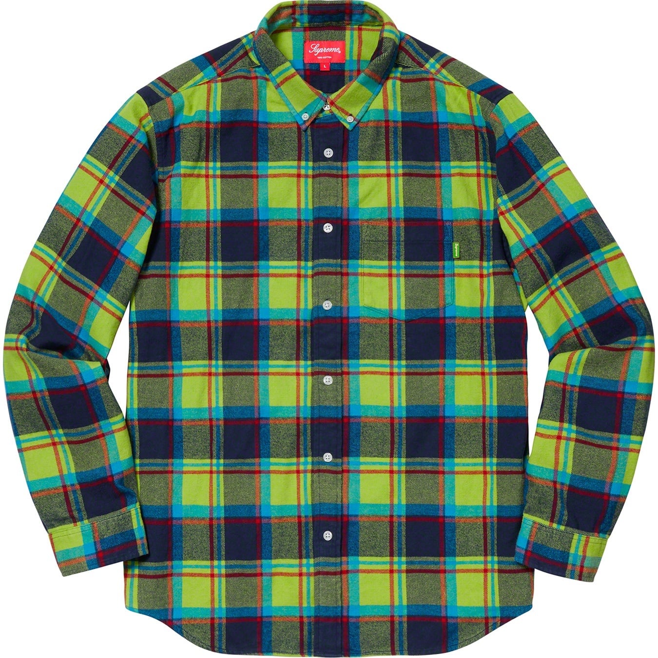 Plaid Flannel Shirt view 3